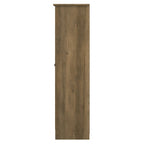 Meuble de rangement haut Cabot Espresso Oak avec portes – 31,38 long. x 16,30 larg. x 61,14 haut.