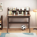 Bureau d'enfant Table d'enfant Bureau d'ordinateur en bois avec étagère - S.O.
