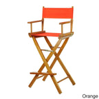 Chaise de réalisateur 76 cm en chêne miel