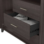 Meuble télé haut Somerset avec rangement par Bush Furniture