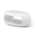Table basse ovale moderne