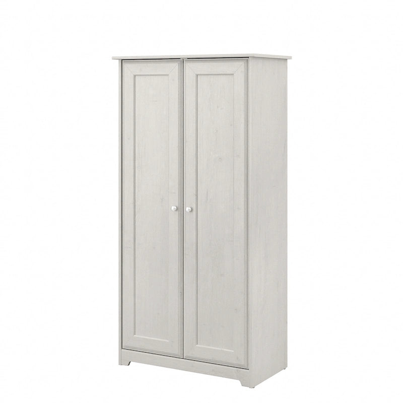Meuble de rangement haut Cabot Espresso Oak avec portes – 31,38 long. x 16,30 larg. x 61,14 haut.
