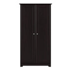 Meuble de rangement haut Cabot Espresso Oak avec portes – 31,38 long. x 16,30 larg. x 61,14 haut.