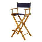 Chaise de réalisateur 76 cm en chêne miel