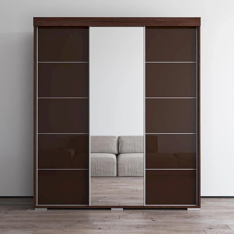 Armoire Aria Modern 3 portes avec miroir