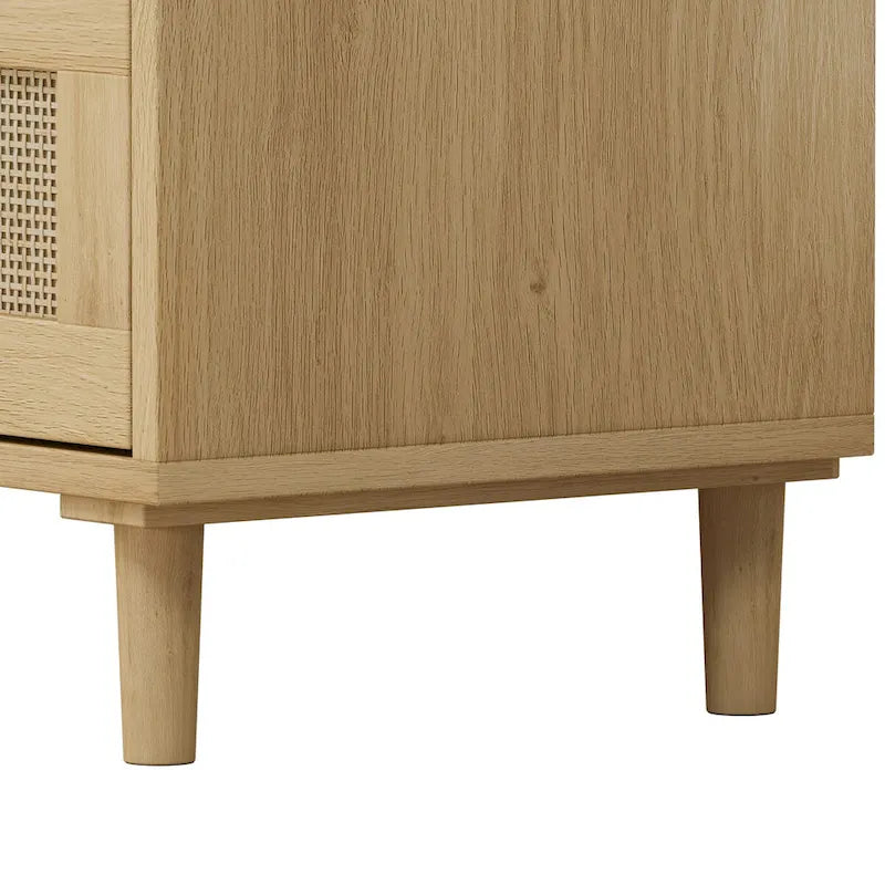 Armoire murale de rangement avec portes vitrées et crochets inférieurs
