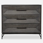 Uttermost Knox Dark Walnut Accent Chest - 32H x 36W x 18D