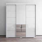 Armoire Aria Modern 3 portes avec miroir