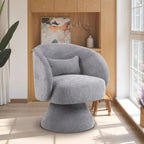 Fauteuil pivotant rembourré (lot de 2)
