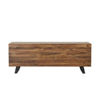 Banc de rangement Broadmore en bois d'acacia de 46 pouces