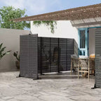 72 H Dovelina Brise-vue extérieur décoratif pour jardin (Lot de 2)